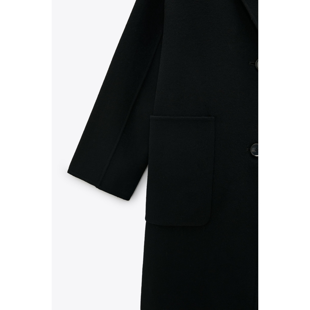 Zara 2 in 1 wool blend oversized coat and vest - Picture 11 of 15